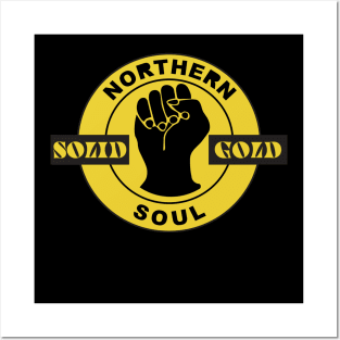 northern soul solid gold Posters and Art